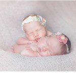 Tips for Photographing Twin Newborns:  Newborn Photographer Burlington NC