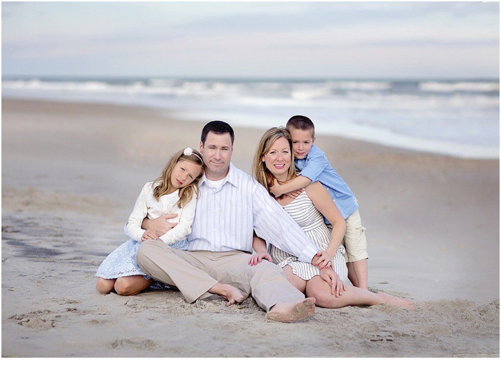 Topsail beach family pictures