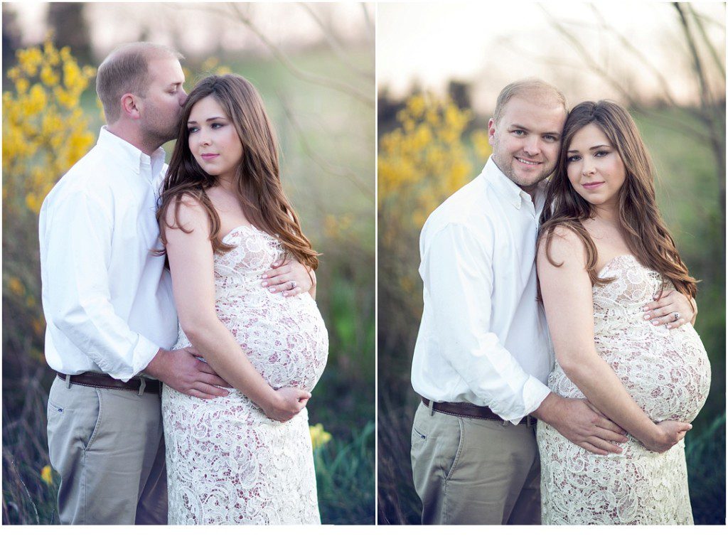 husband and wife maternity pictures