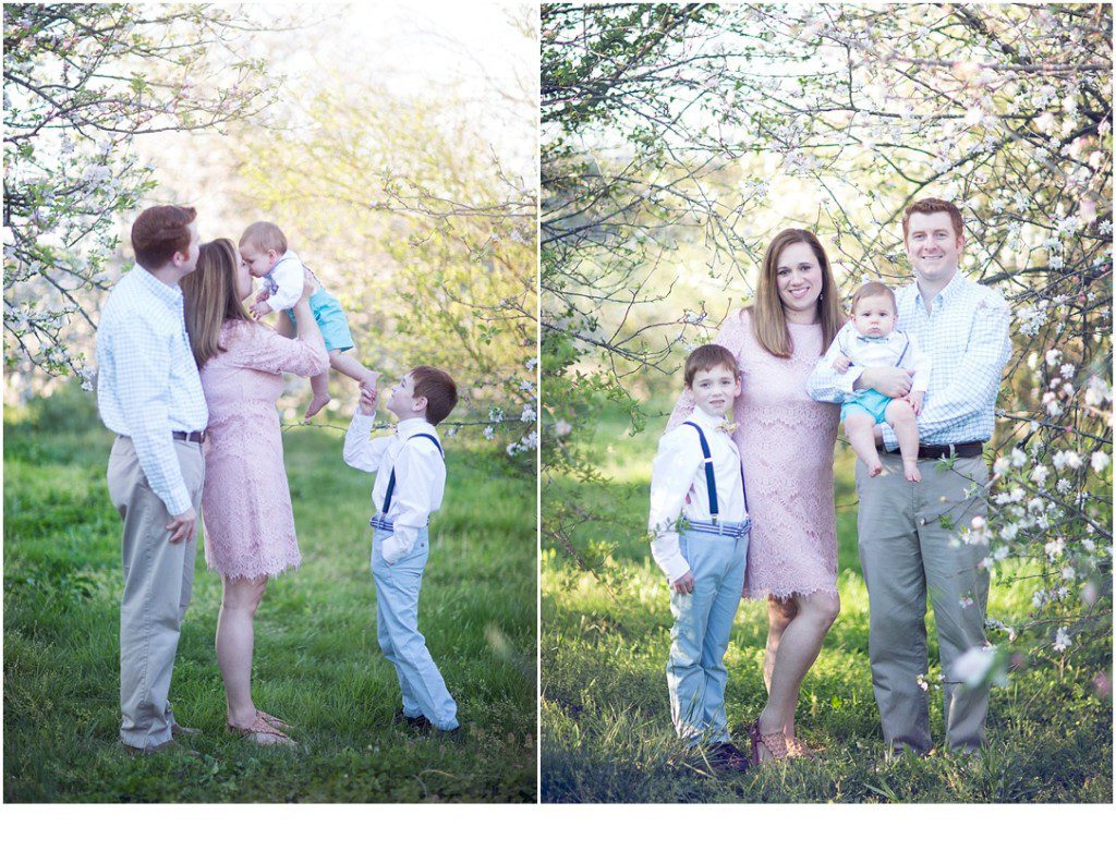 dreamy light family pictures