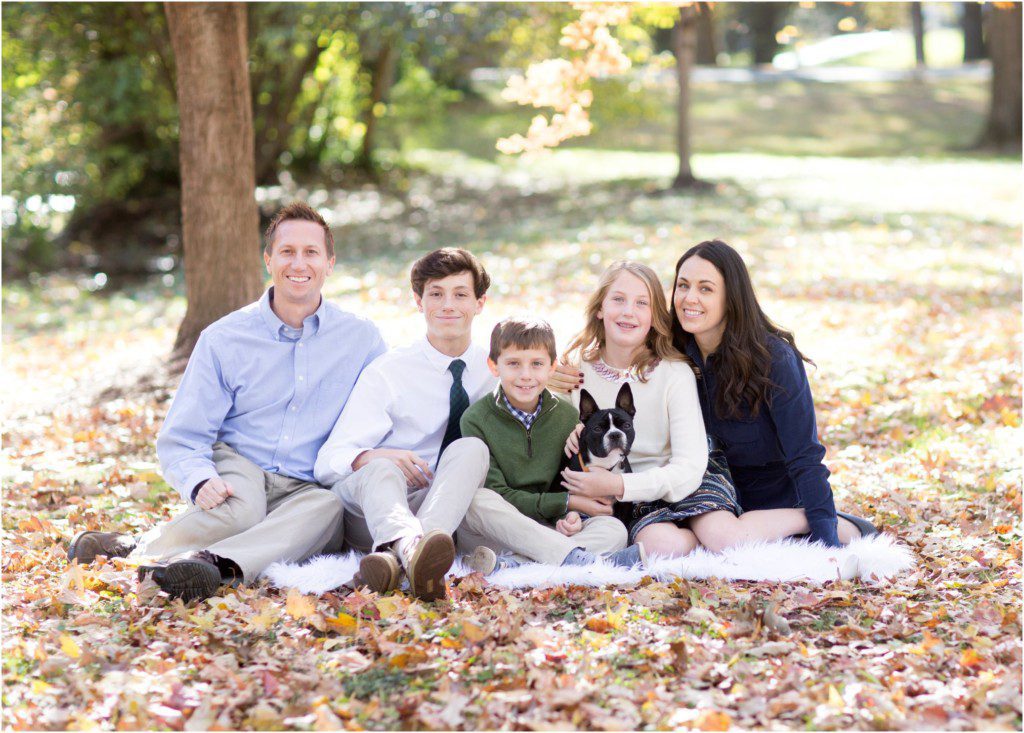 burlington family fall pictures