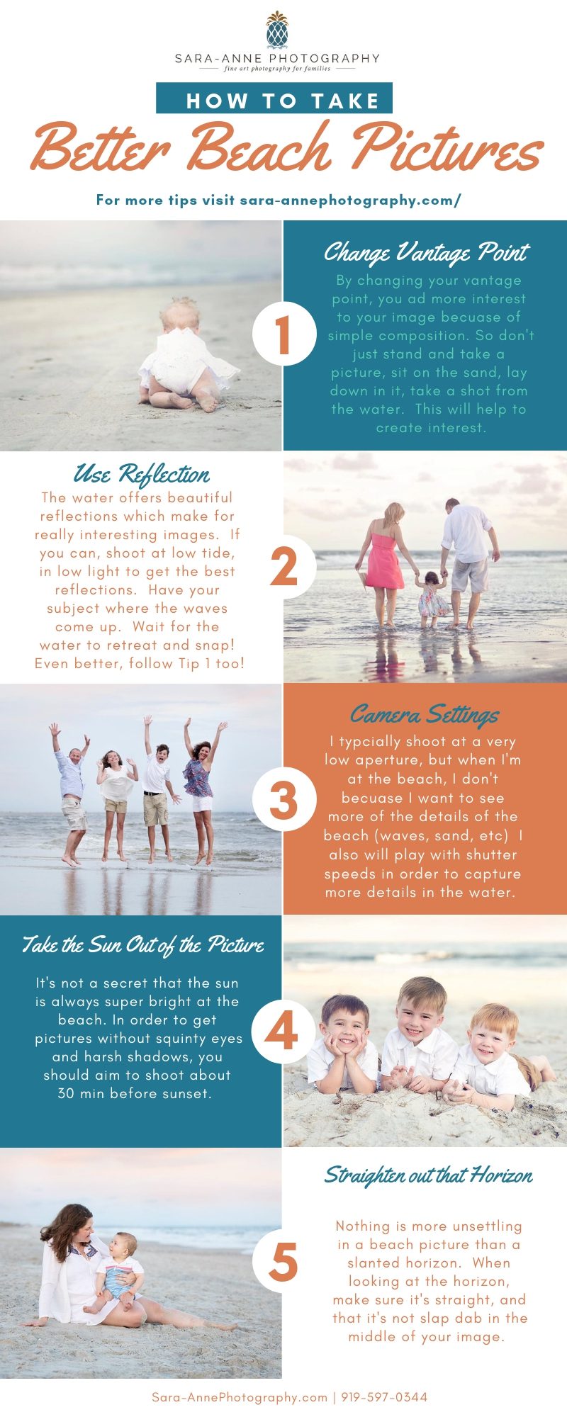 easy steps to take better beach pictures