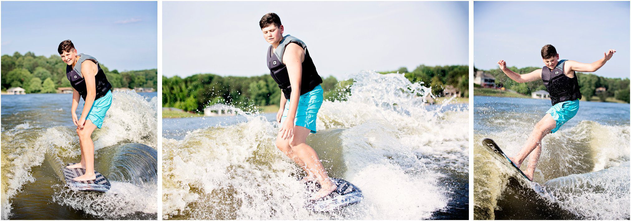 hyco lake surfing pictures