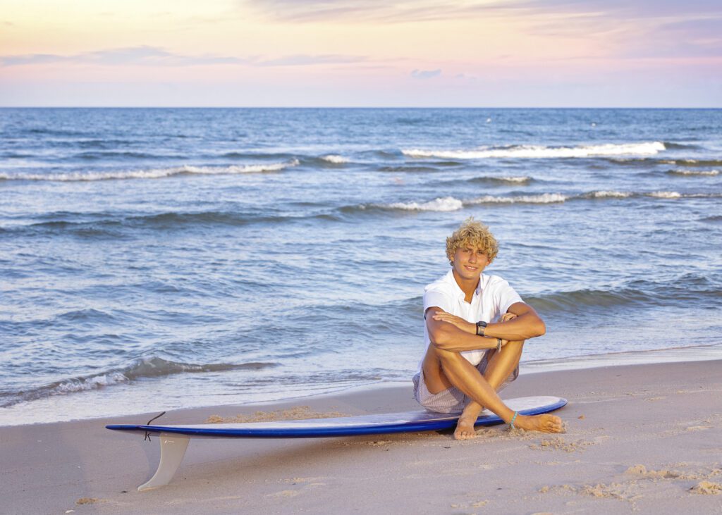 senior pictures bald head island